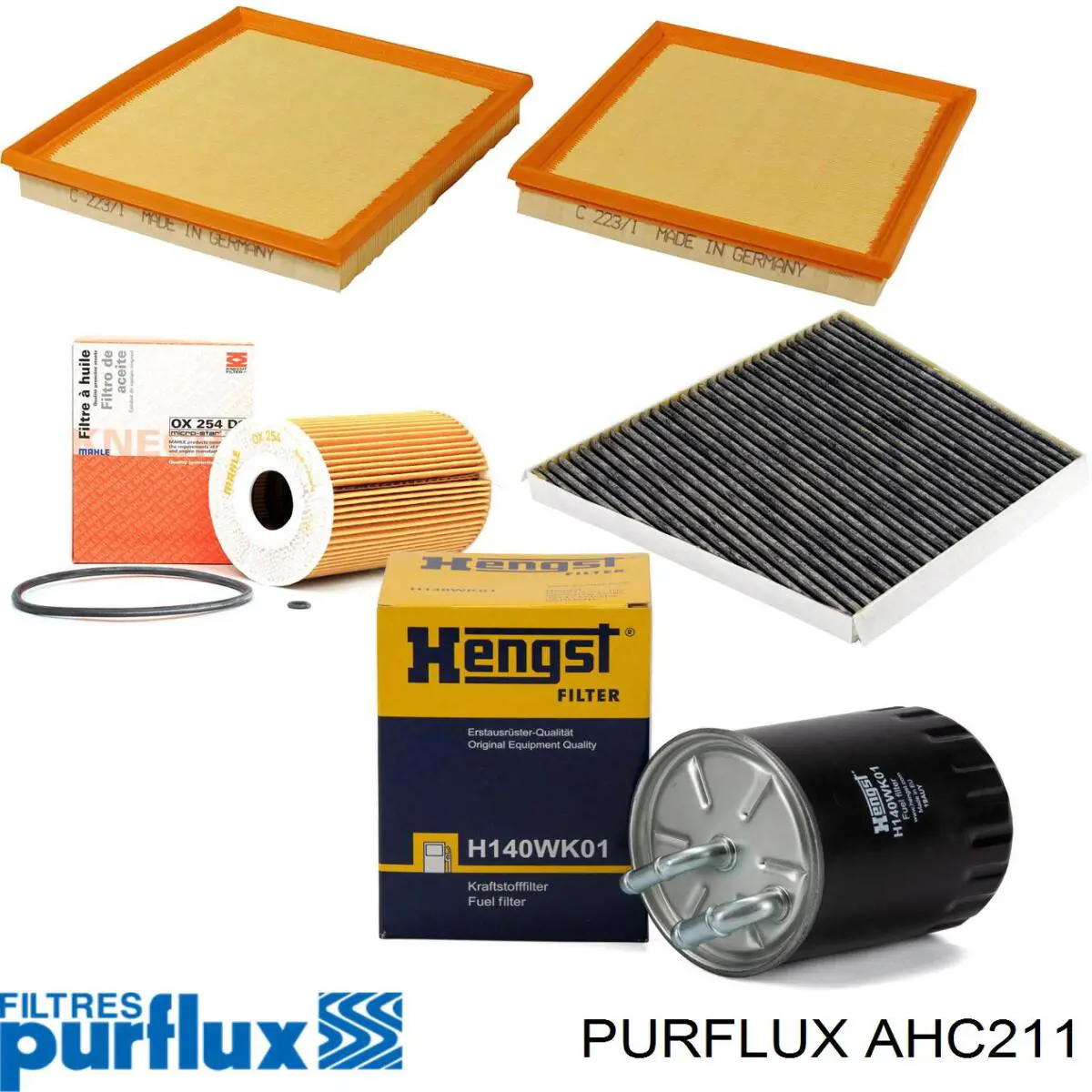 Фільтр повітряний обігрівача Purflux AHC211 ціна, від 14.64 USD