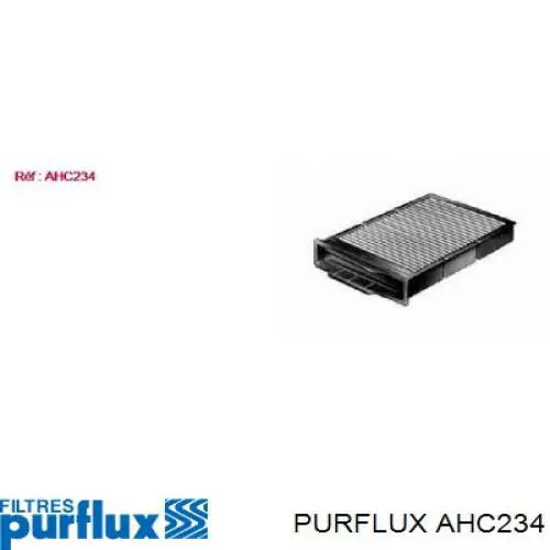 Фільтр повітряний обігрівача Purflux AHC234 ціна, від 11.72 USD