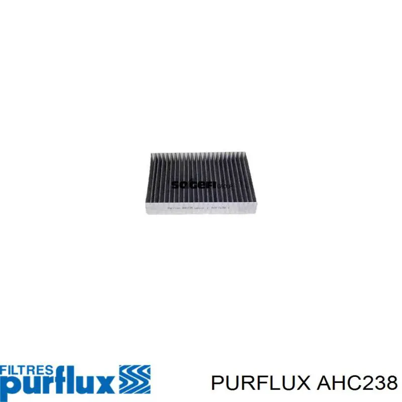 Фільтр повітряний обігрівача Purflux AHC238 ціна, від 10.66 USD