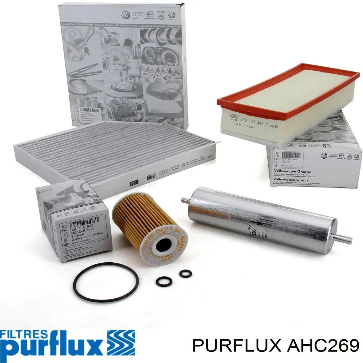 Фільтр повітряний обігрівача Purflux AHC269 ціна, від 13.87 USD