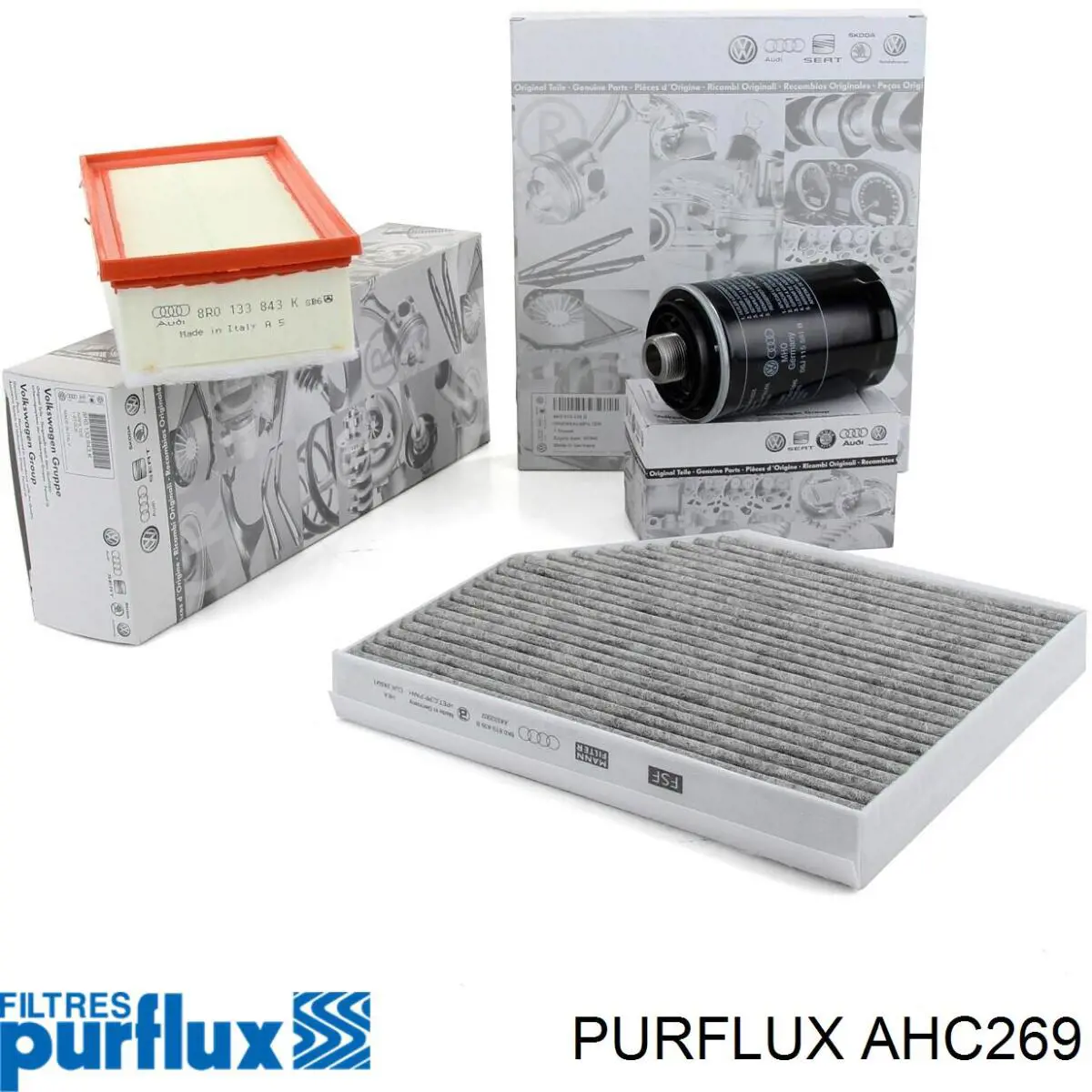 Повітряний фільтр салону Purflux AHC269