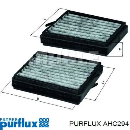 AHC294 Purflux Внутрішньосалонний фільтр