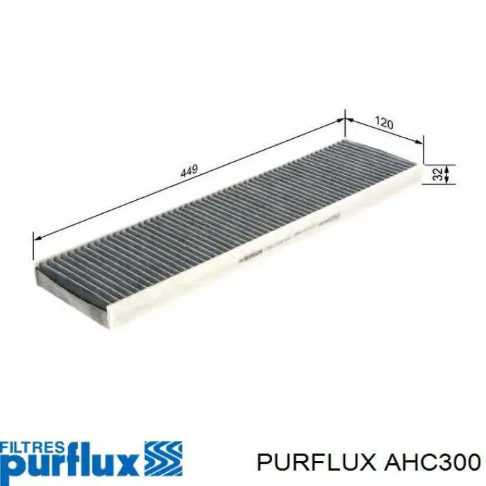 Купити AHC300 Purflux Фільтр салону вугільний