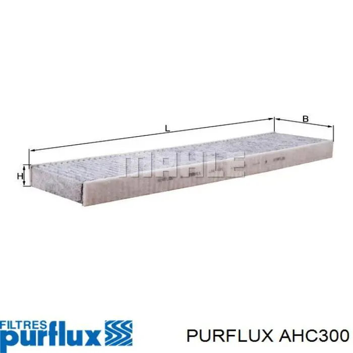 AHC300 Purflux Внутрішньосалонний фільтр