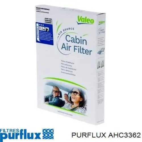 Купити AHC3362 Purflux Фільтр салону вугільний