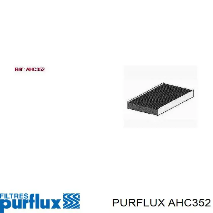 AHC352 Purflux Внутрішньосалонний фільтр