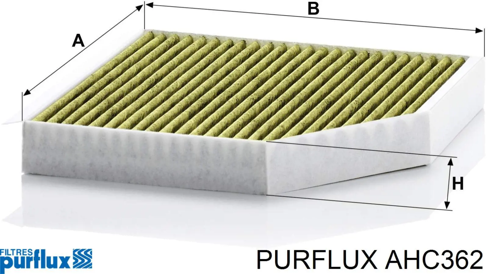 Фільтр повітряний обігрівача Purflux AHC362 ціна, від 23.08 USD