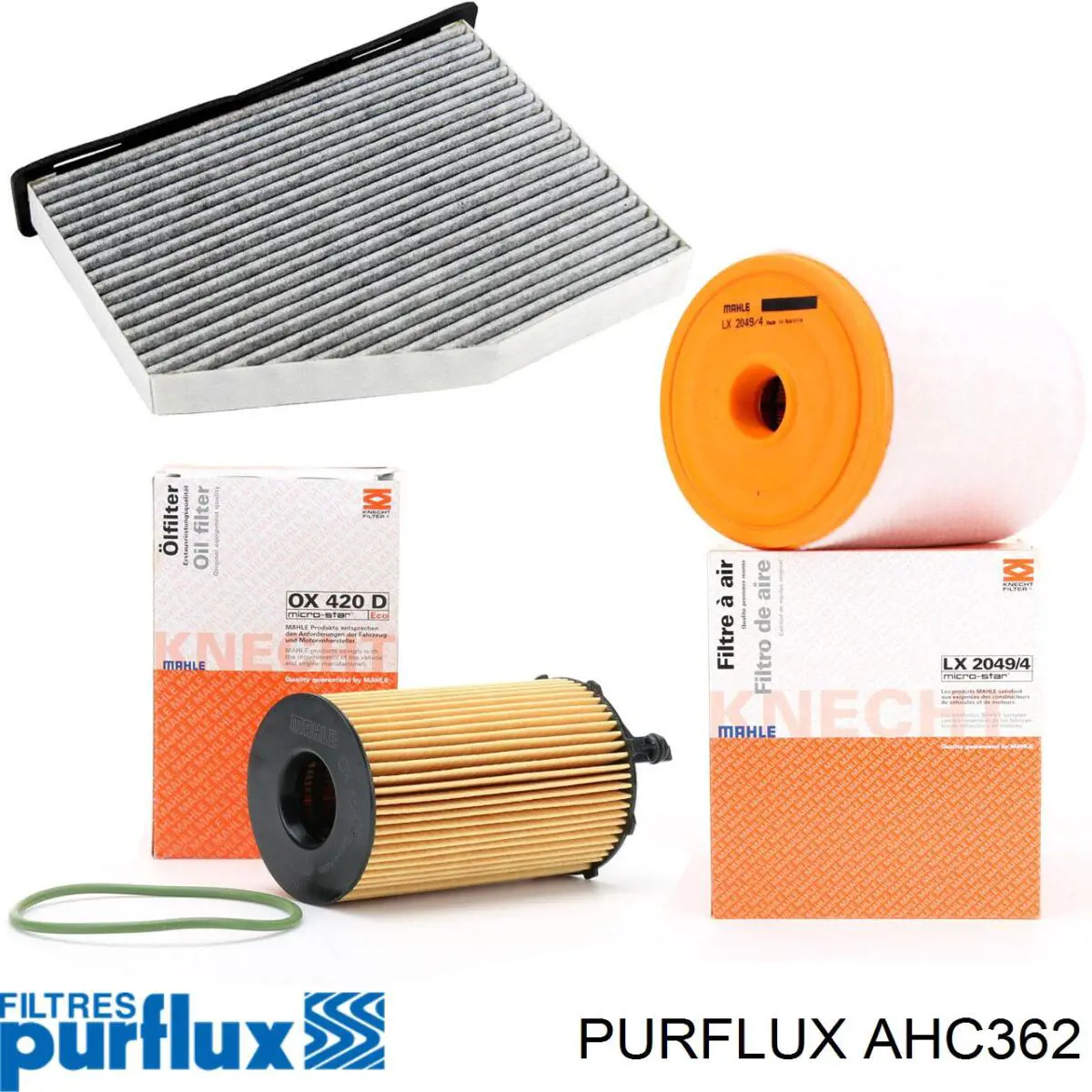 AHC362 Purflux Внутрішньосалонний фільтр