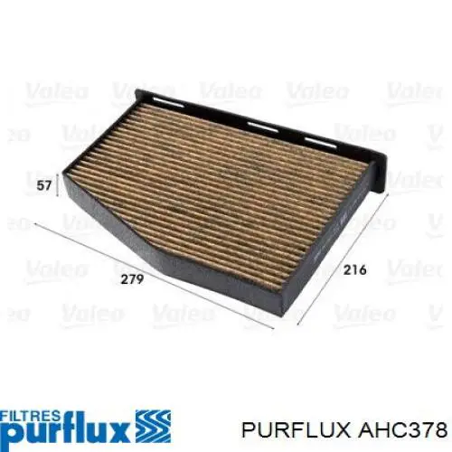 Фільтр салону AHC378 Purflux