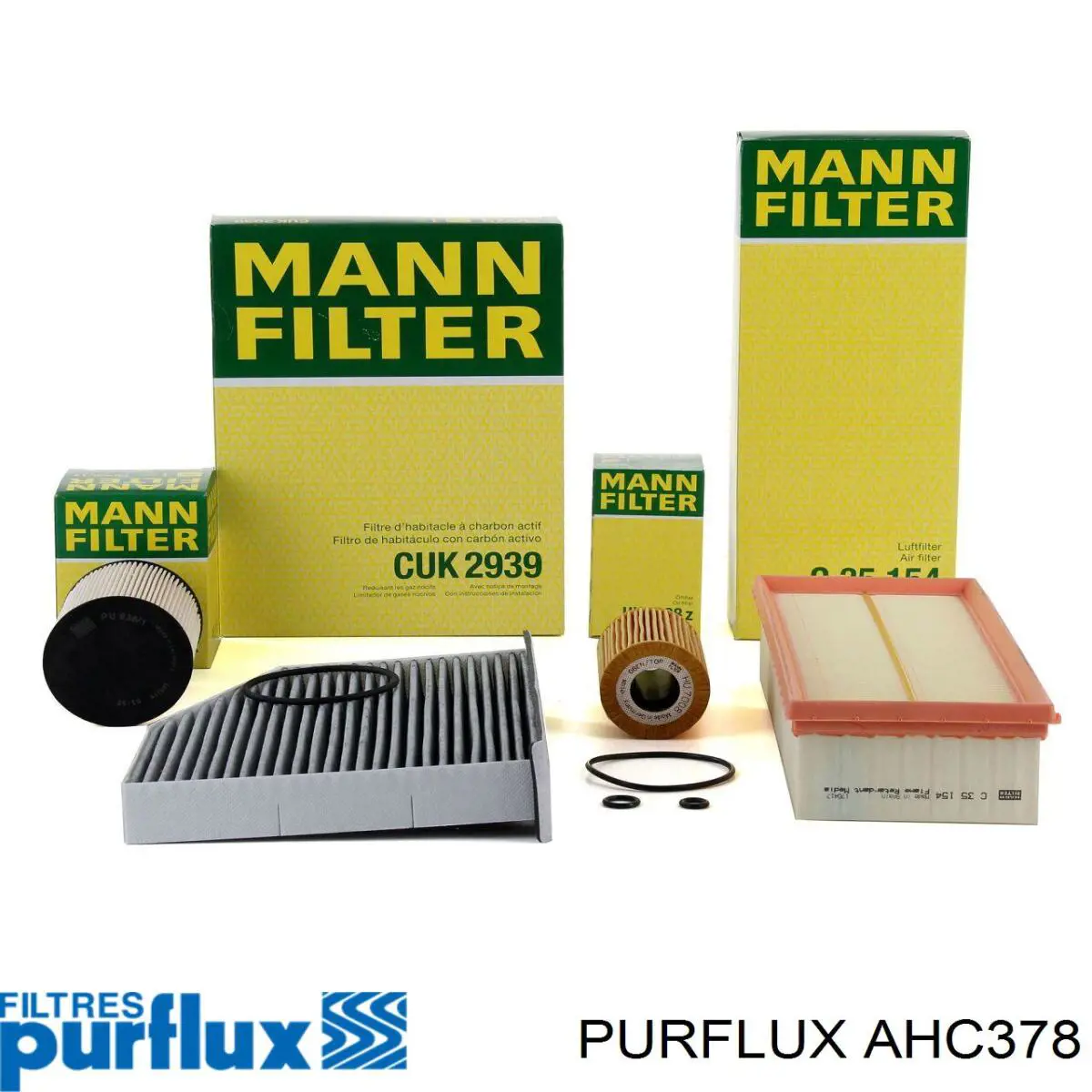 Фільтр повітряний обігрівача Purflux AHC378 ціна, від 13.02 USD