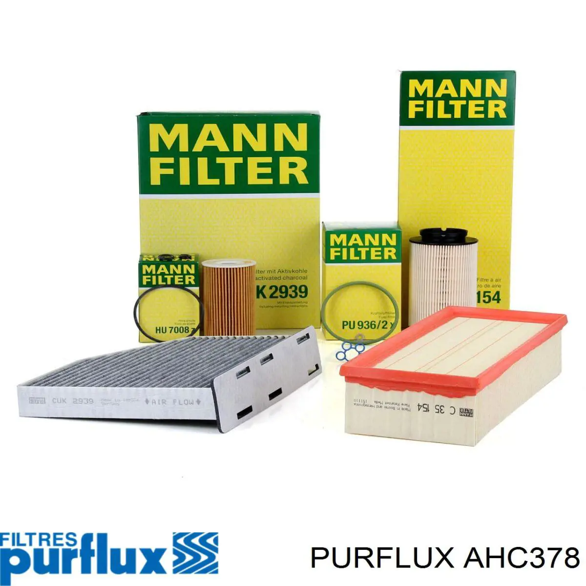 Повітряний фільтр салону Purflux AHC378