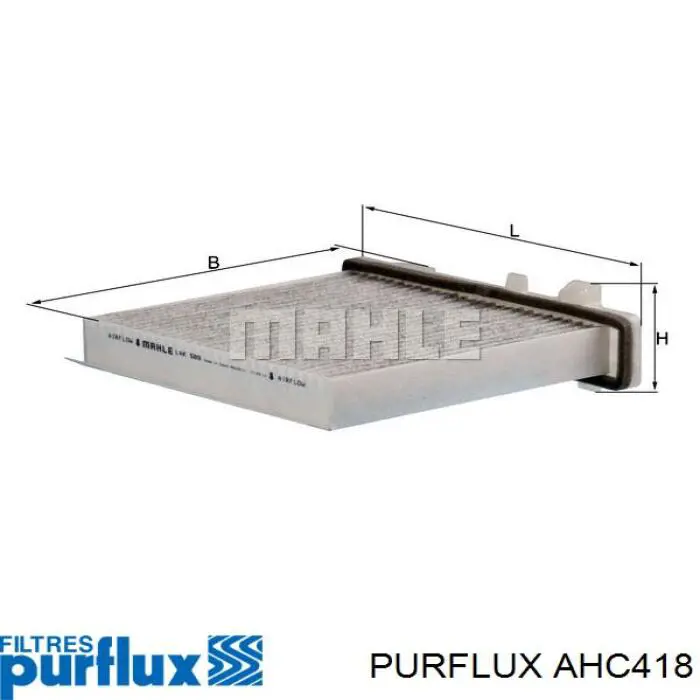 Фільтр салону AHC418 Purflux