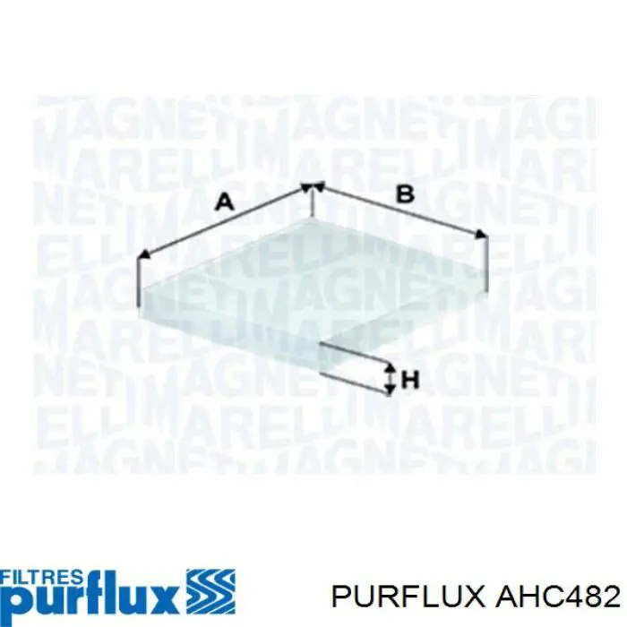 Повітряний фільтр салону Purflux AHC482
