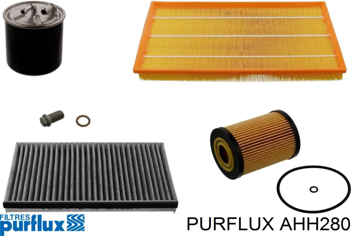 Купити AHH280 Purflux Фільтр салону вугільний
