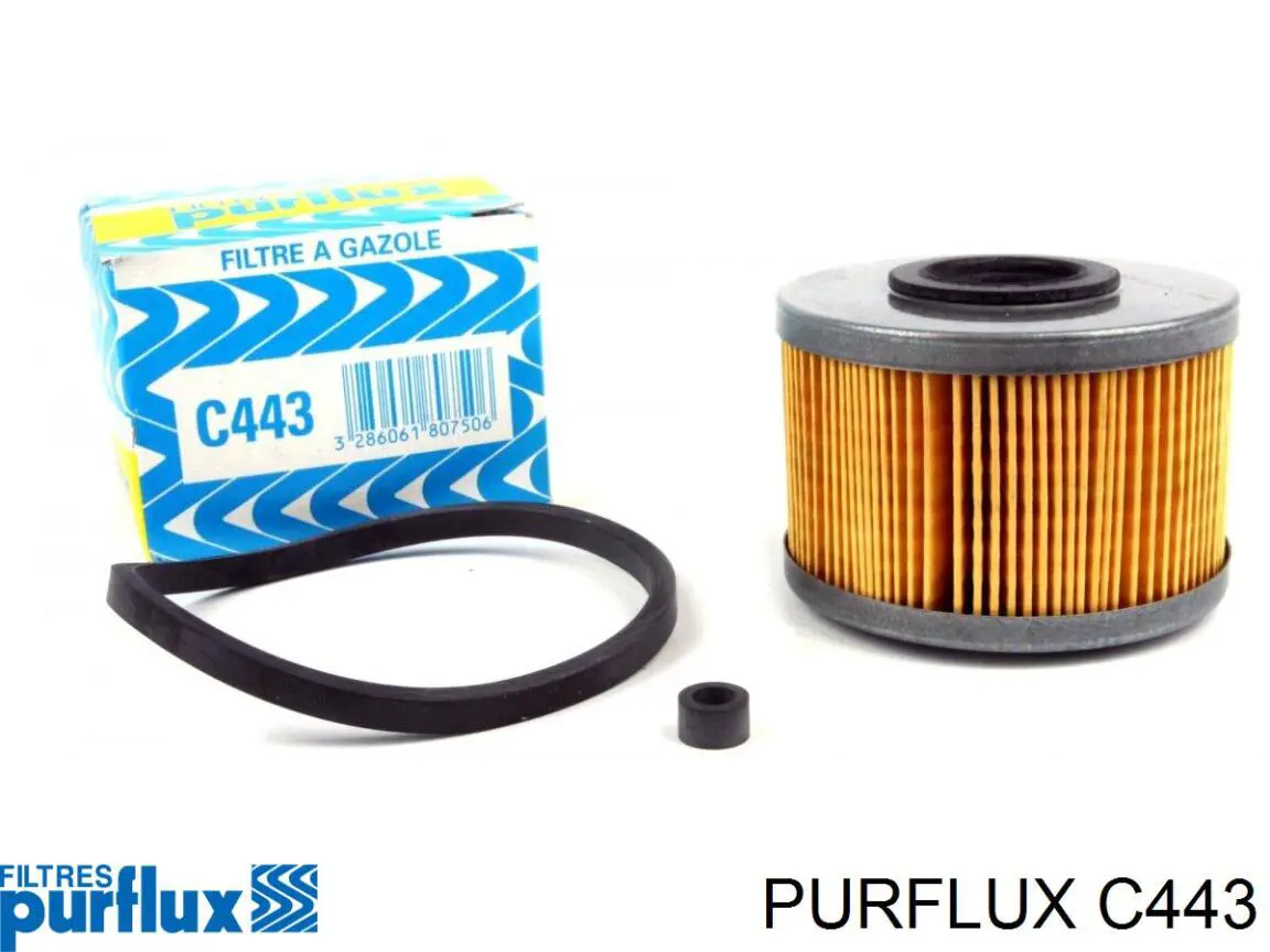 Купити C443 Purflux Фільтр-відстійник палива грубої очистки