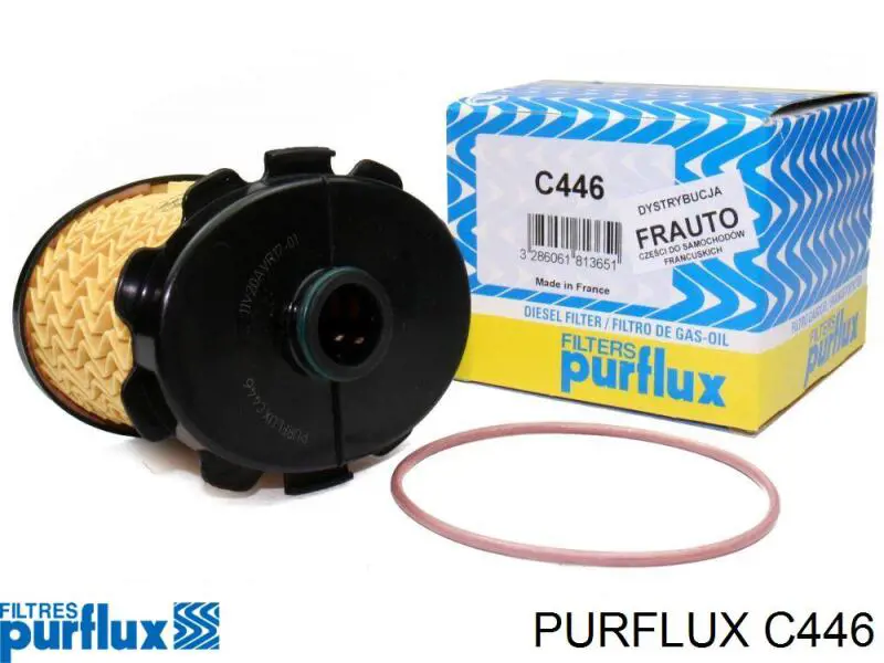 C446 Purflux фільтр паливний