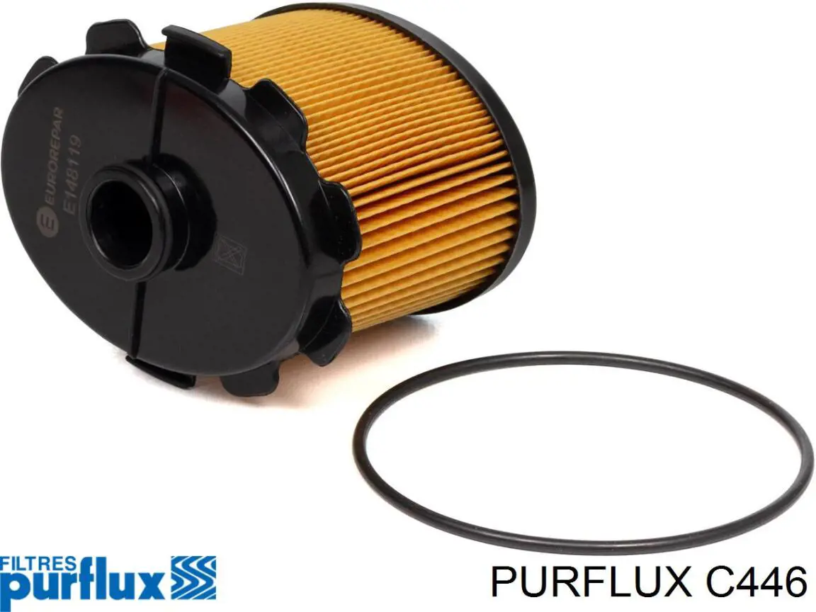 Фільтр тонкого очищення палива Purflux C446 ціна, від 7.15 USD