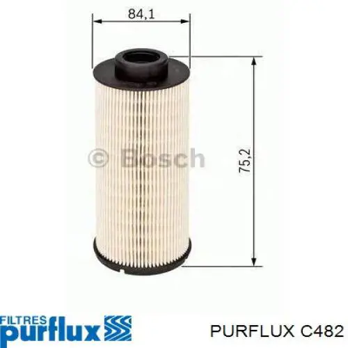 C482 Purflux Фільтр палива