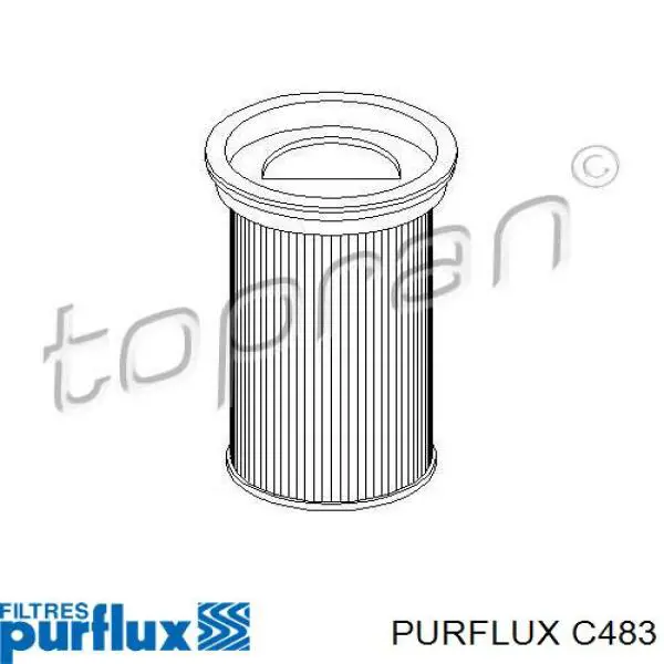 Фільтр тонкого очищення палива Purflux C483 ціна, від 8.25 USD