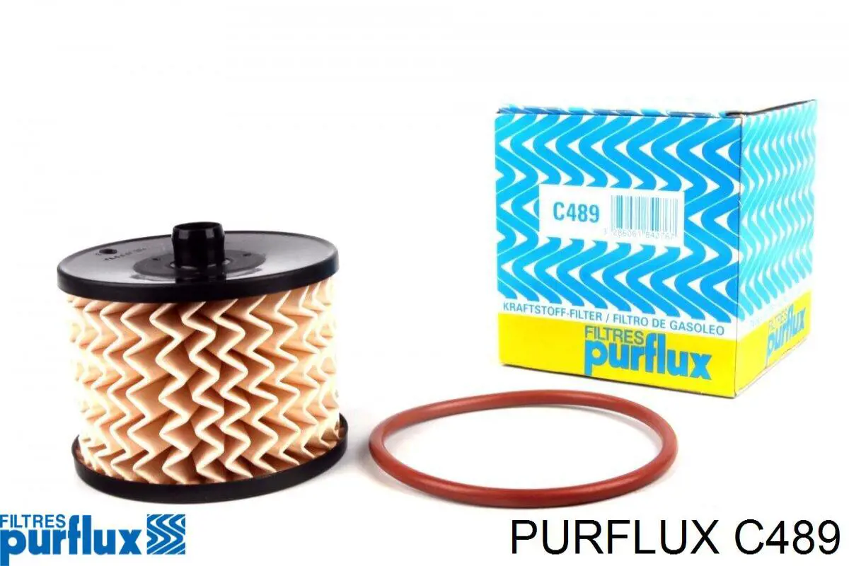 Фільтр тонкого очищення палива Purflux C489 ціна, від 10.22 USD