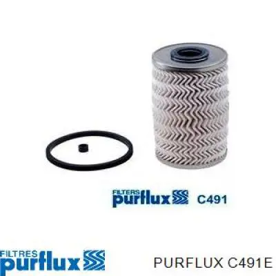 C491E Purflux фільтр паливний
