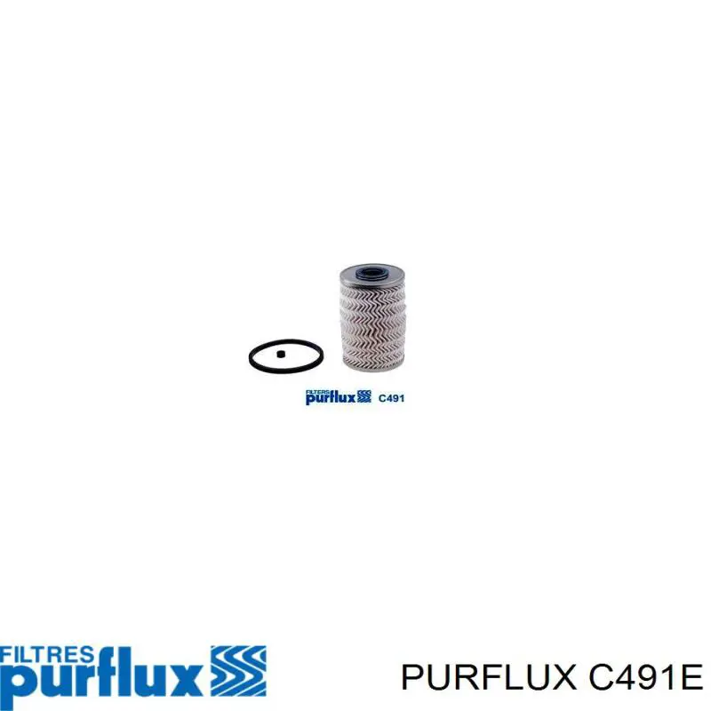 Фільтр тонкого очищення палива Purflux C491E ціна, від 8.89 USD