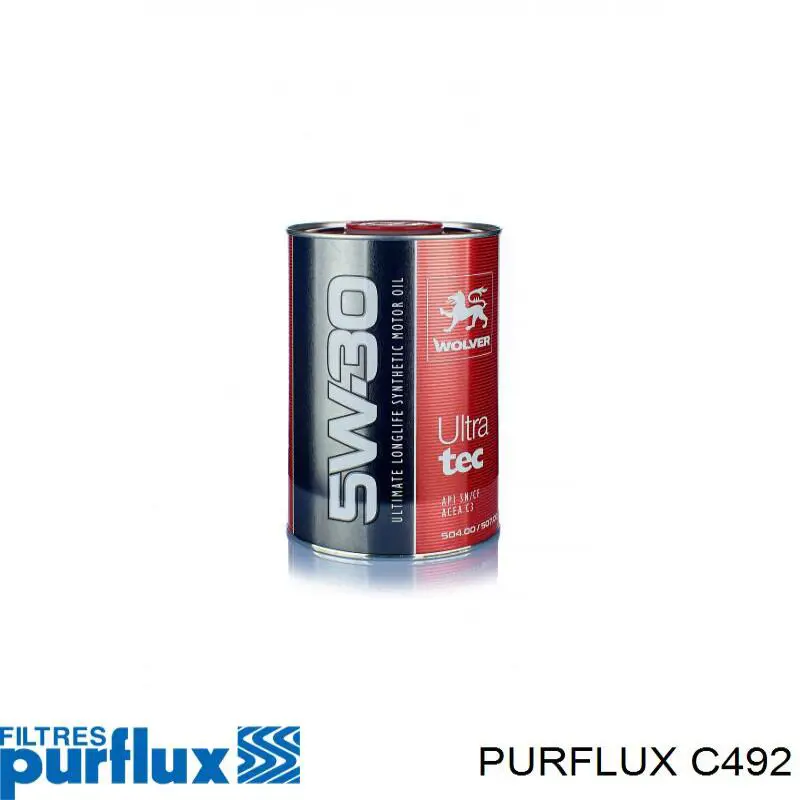 Купити C492 Purflux Фільтр-відстійник палива грубої очистки