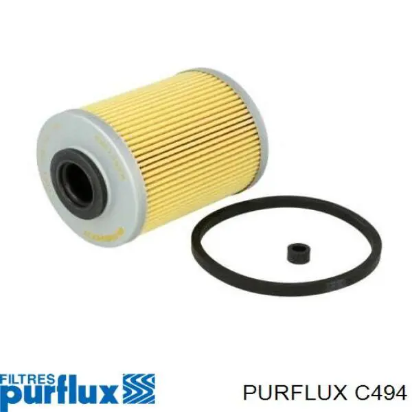 Фільтр тонкого очищення палива Purflux C494 ціна, від 5.88 USD