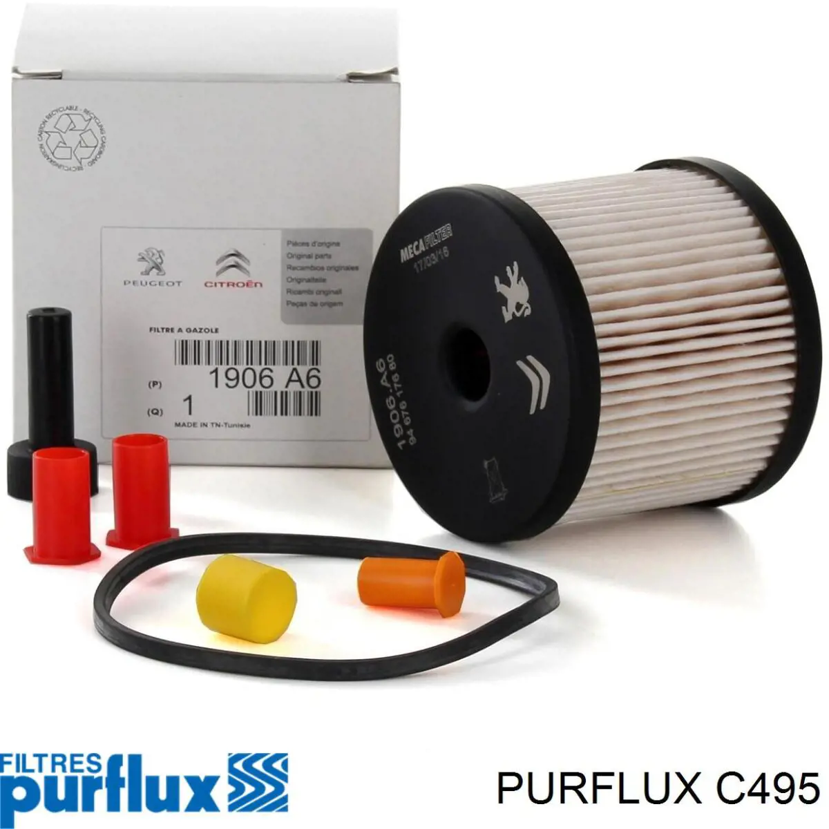 C495 Purflux фільтр паливний