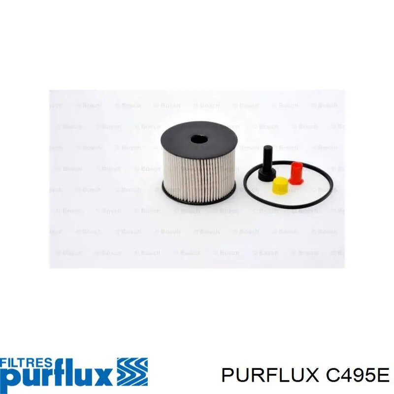 Фільтр тонкого очищення палива Purflux C495E ціна, від 8.97 USD