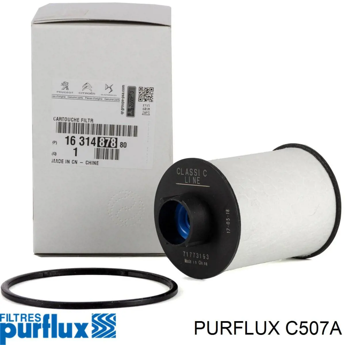 Купити C507A Purflux Фільтр-відстійник палива грубої очистки