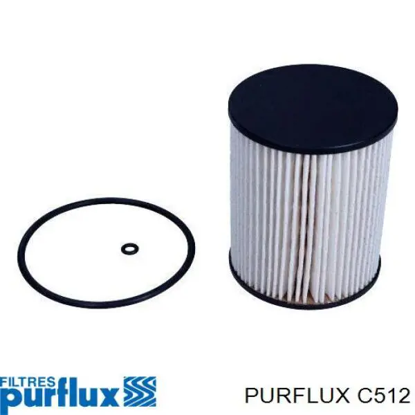 C512 Purflux фільтр паливний