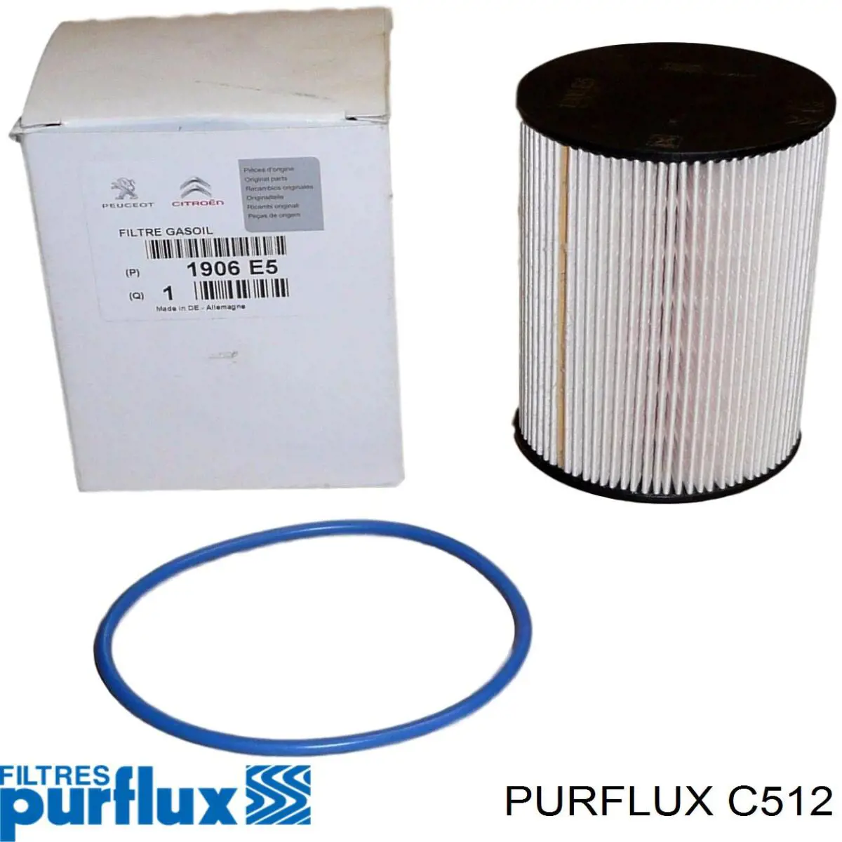 Паливний фільтр C512 Purflux