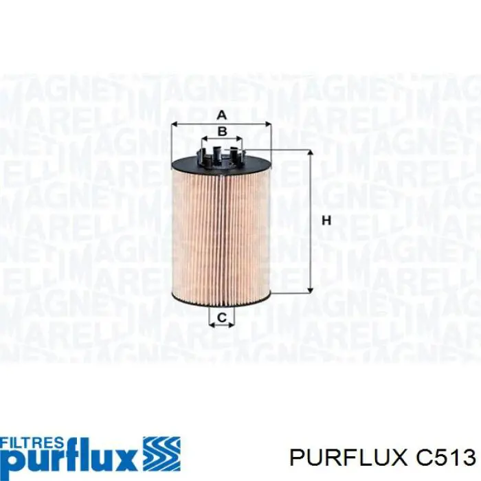 C513 Purflux фільтр паливний