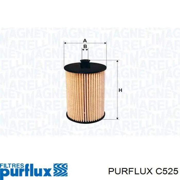 C525 Purflux фільтр паливний