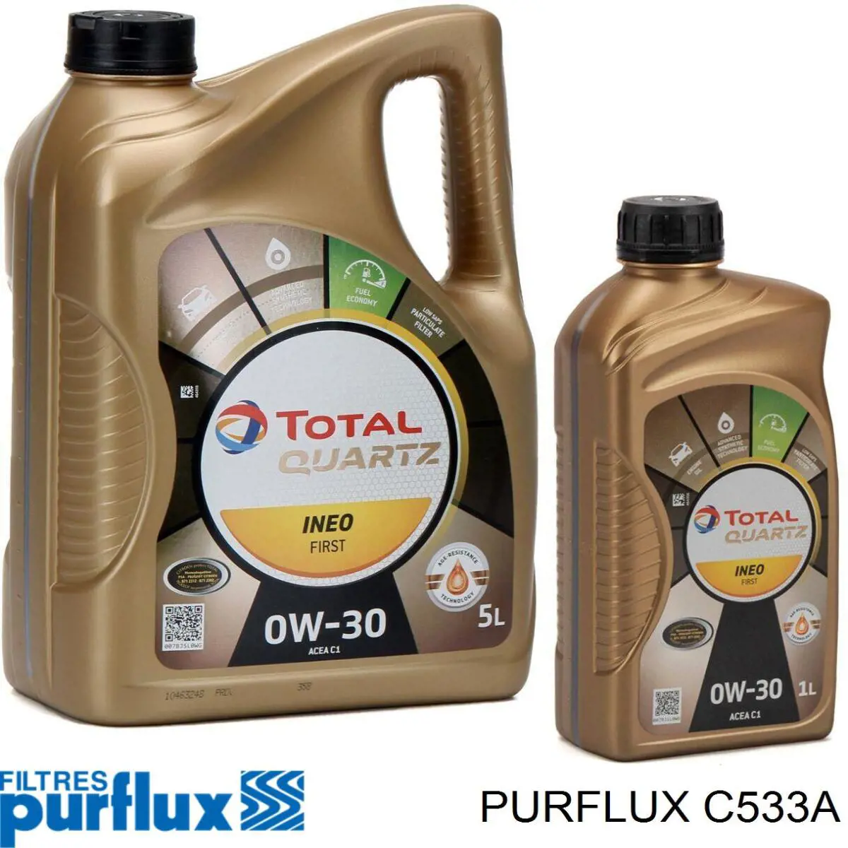 Паливний фільтр C533A Purflux