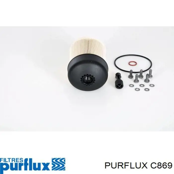 Фільтр тонкого очищення палива Purflux C869 ціна, від 21.45 USD