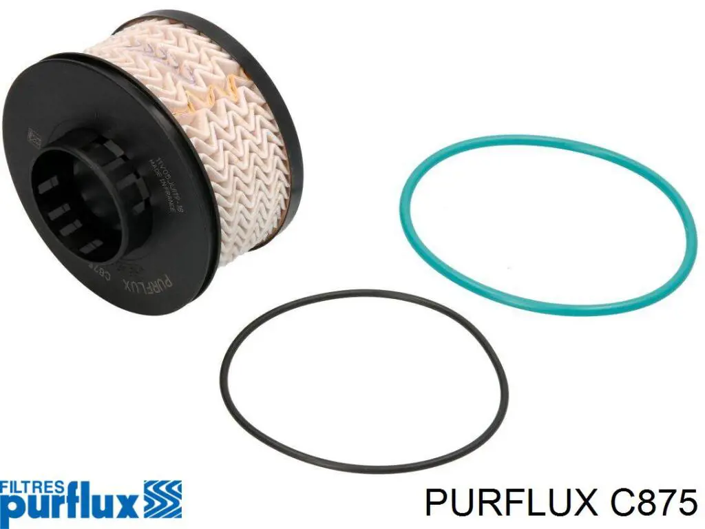 Фільтр тонкого очищення палива Purflux C875 ціна, від 15.93 USD