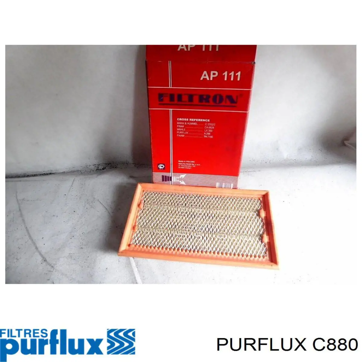 Паливний фільтр C880 Purflux