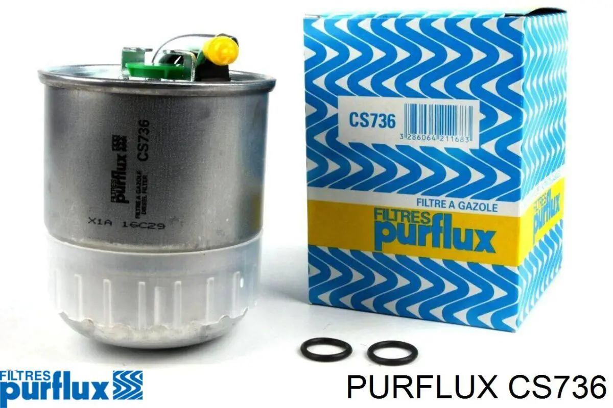 CS736 Purflux фільтр паливний