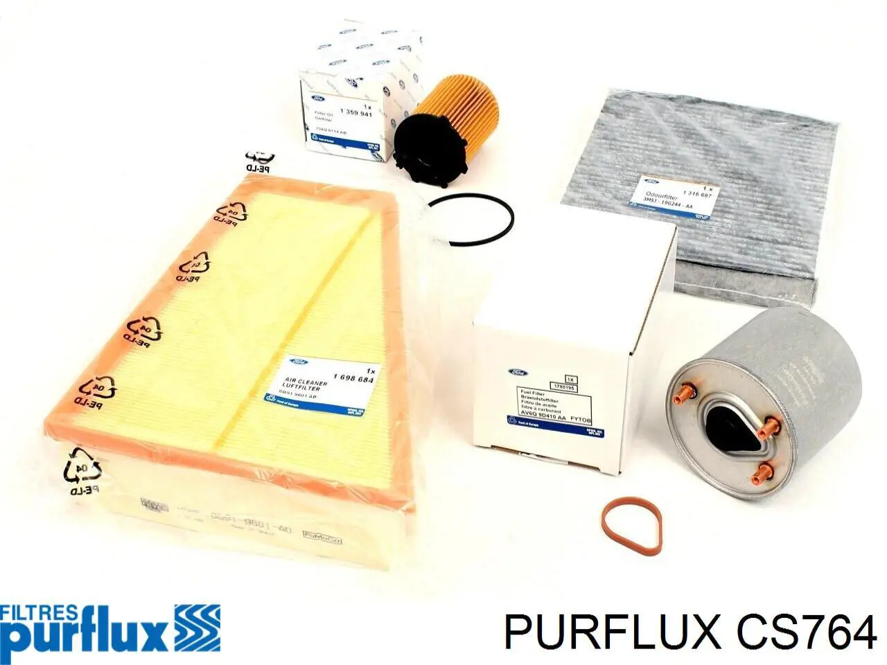 Купити CS764 Purflux Фільтр-відстійник палива грубої очистки