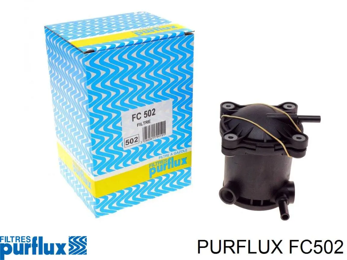 FC502 Purflux кришка корпусу паливного фільтра