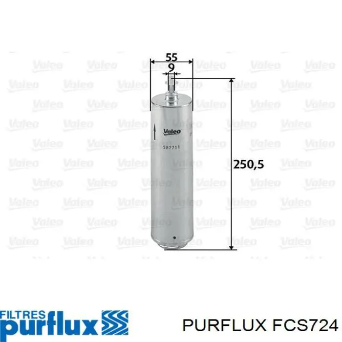 FCS724 Purflux фільтр паливний