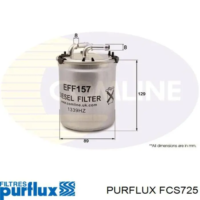 Купити FCS725 Purflux Фільтр-відстійник палива грубої очистки