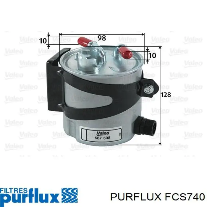 Паливний фільтр FCS740 Purflux