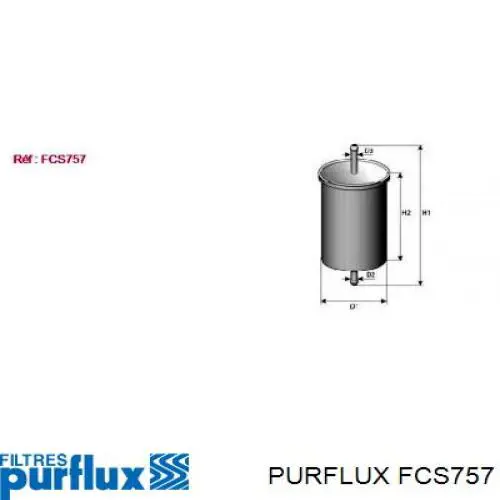 Купити FCS757 Purflux Фільтр-відстійник палива грубої очистки