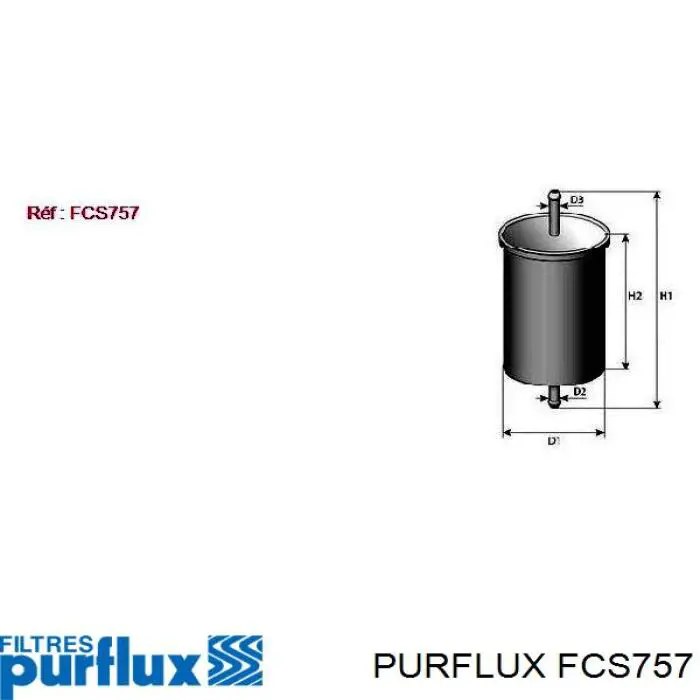 Паливний фільтр FCS757 Purflux