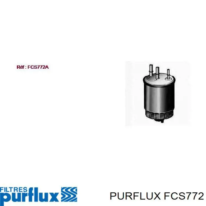 FCS772 Purflux фільтр паливний