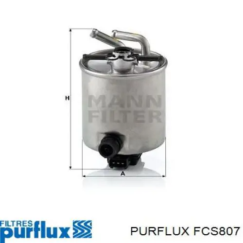 Купити FCS807 Purflux Фільтр-відстійник палива грубої очистки