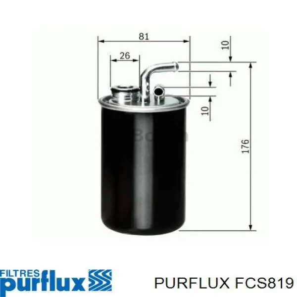 Купити FCS819 Purflux Фільтр-відстійник палива грубої очистки